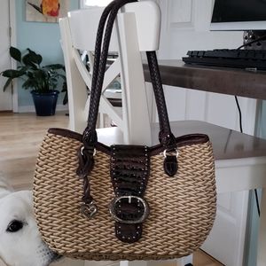 Brighton Basket weave handbag